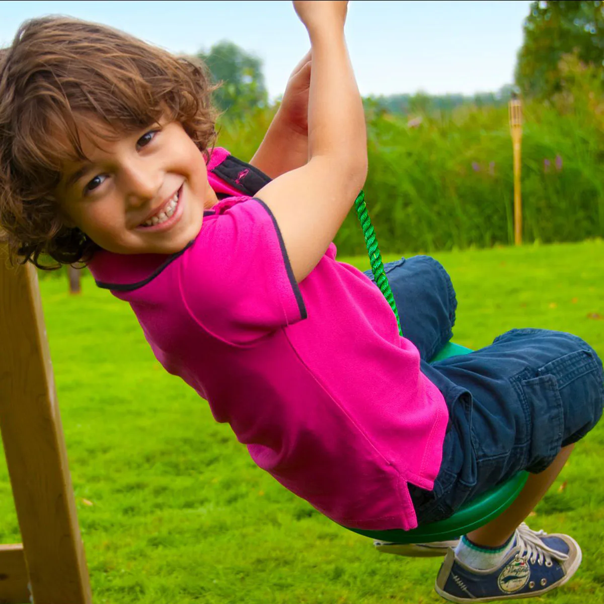 Tallriksgunga Jungle Gym Twist Disk