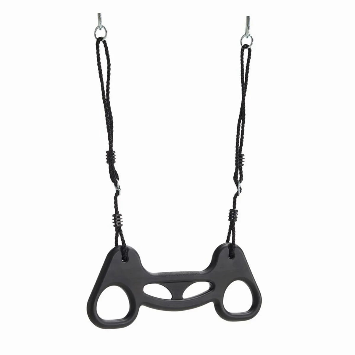 Trapetsgunga Nordic Play Plast med Rep Svart