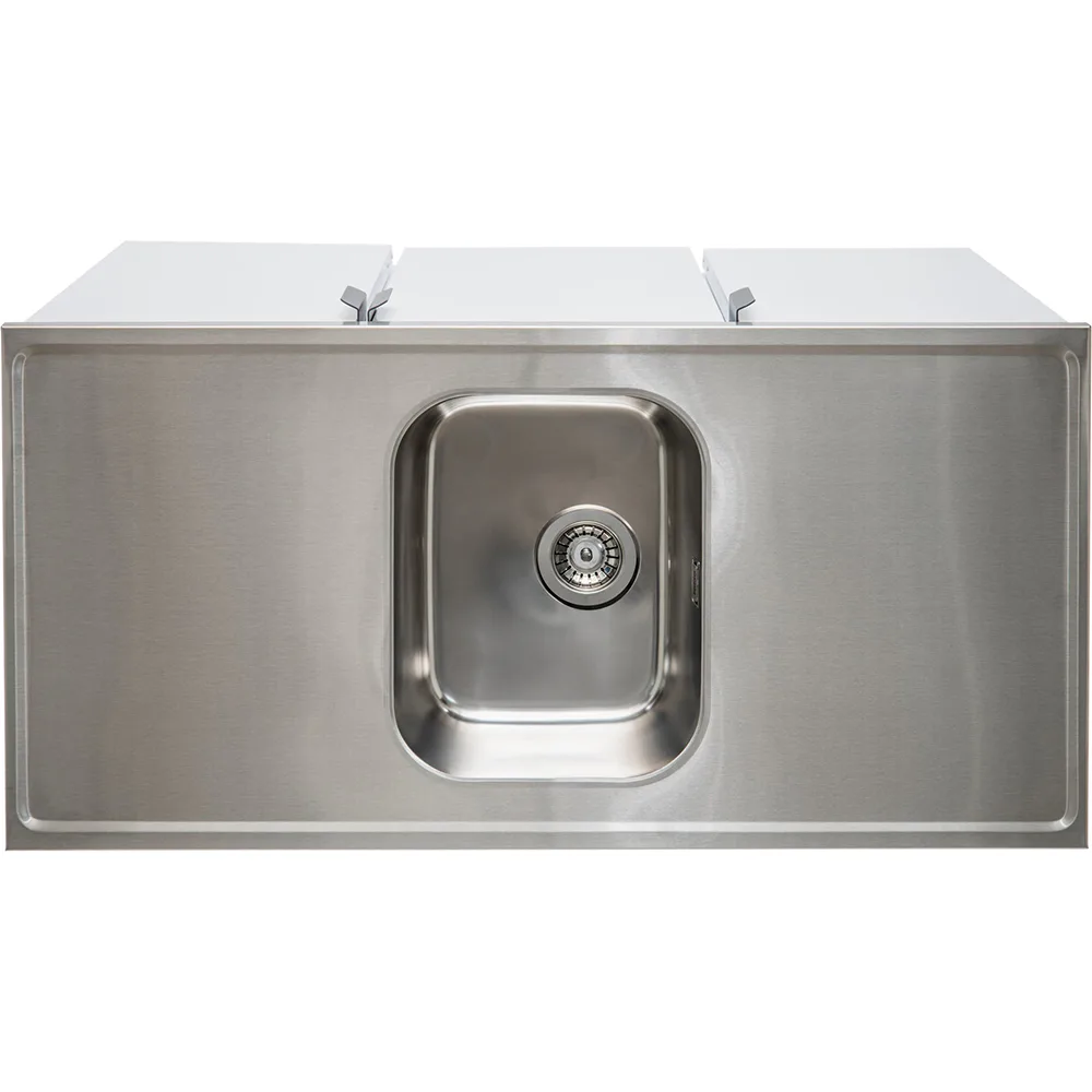 Tvättbänksbeslag Nimo TB-plan 1200X600X30 Mitt