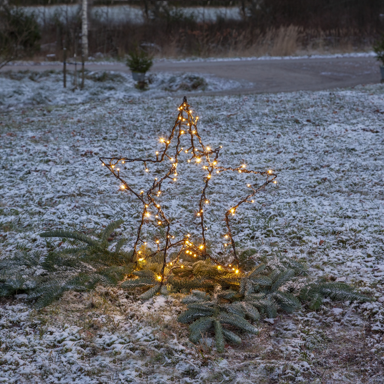 Utomhusdekoration Star Trading Foldy Stjärna