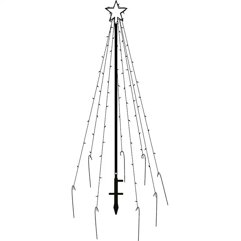 Utomhusdekoration Star Trading Spiky