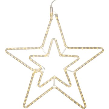Dekorationsbelysning Star Trading Roterat Stjärna70 cm 23