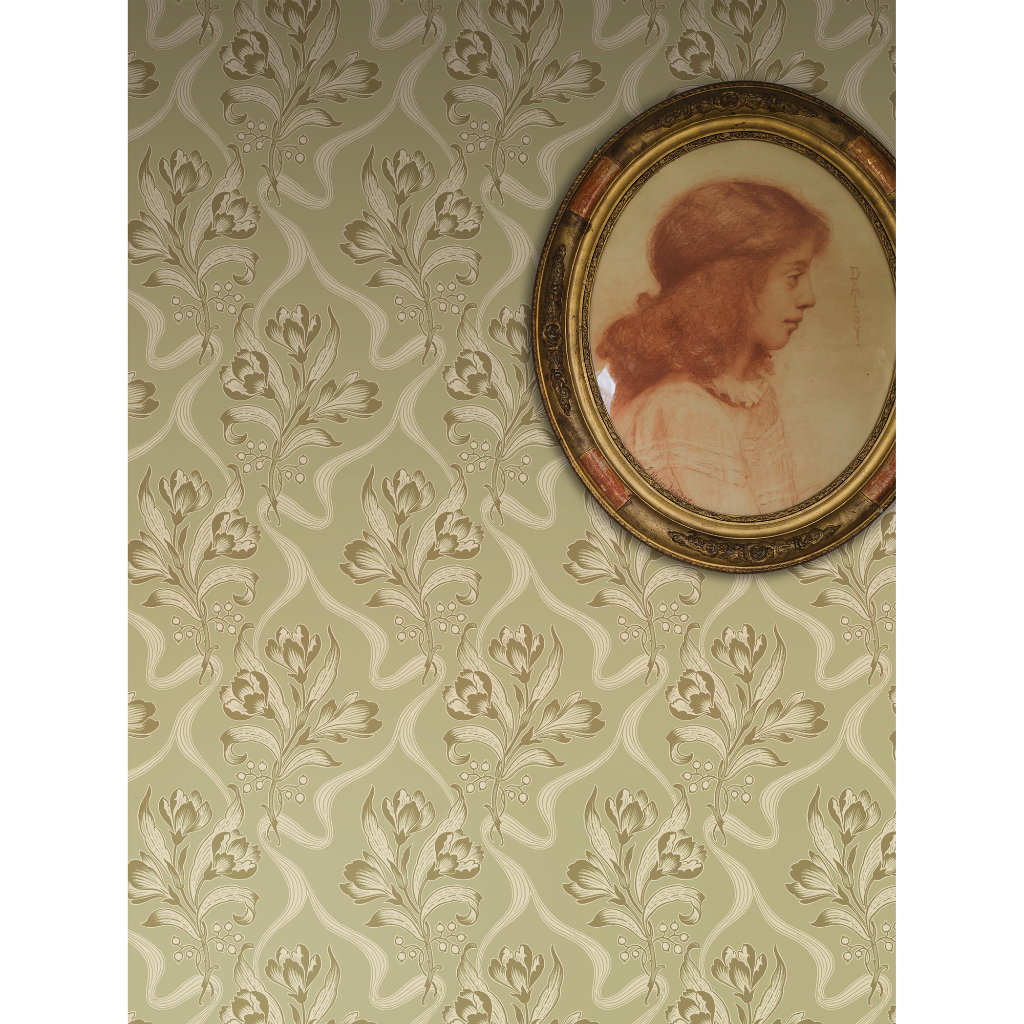 Tapet Boråstapeter Anno II Jugendbukett 8071