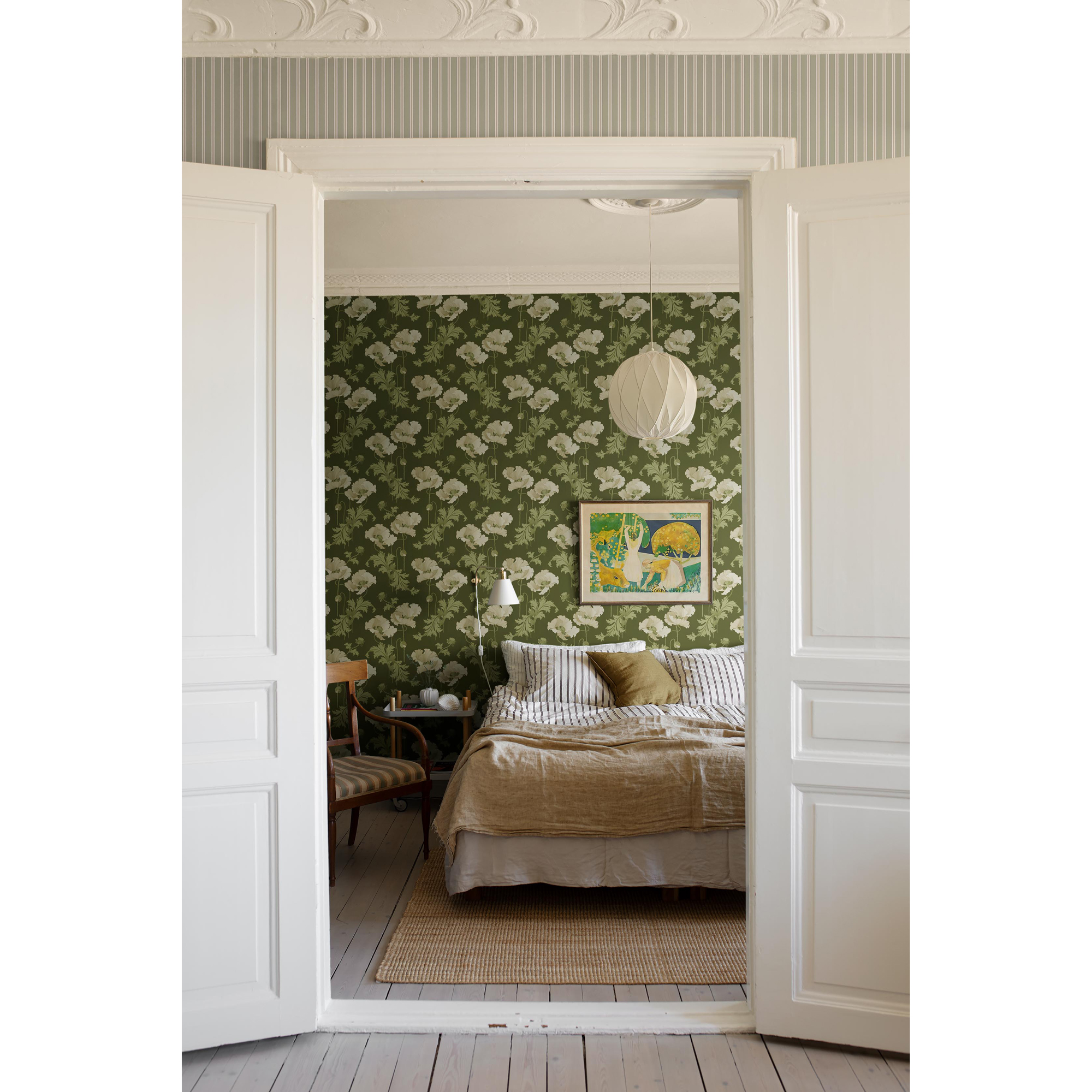 Tapet Boråstapeter Anno II Vallmo 8091