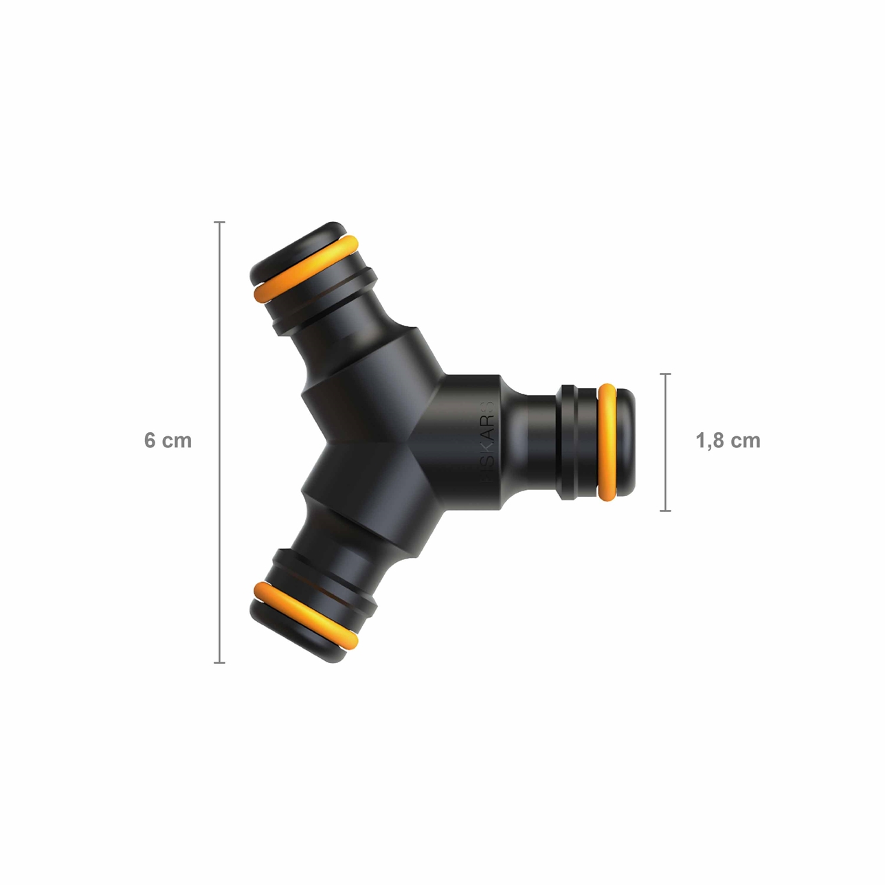 Grenkoppling Fiskars 3-vägs