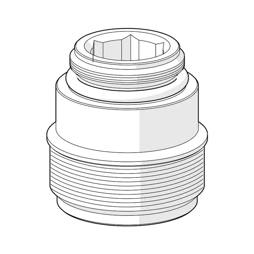 Utloppsnippel Oras För Duschblandare Nova