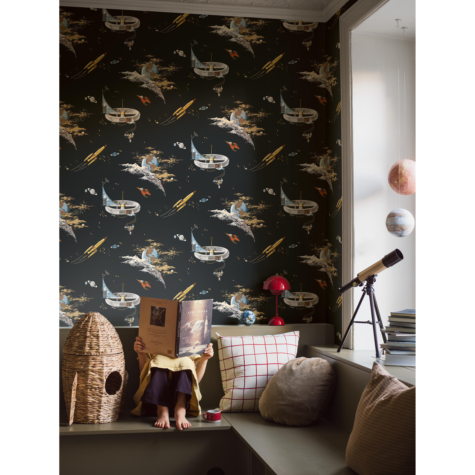 Tapet Boråstapeter Fairyland Space Adventure 8155