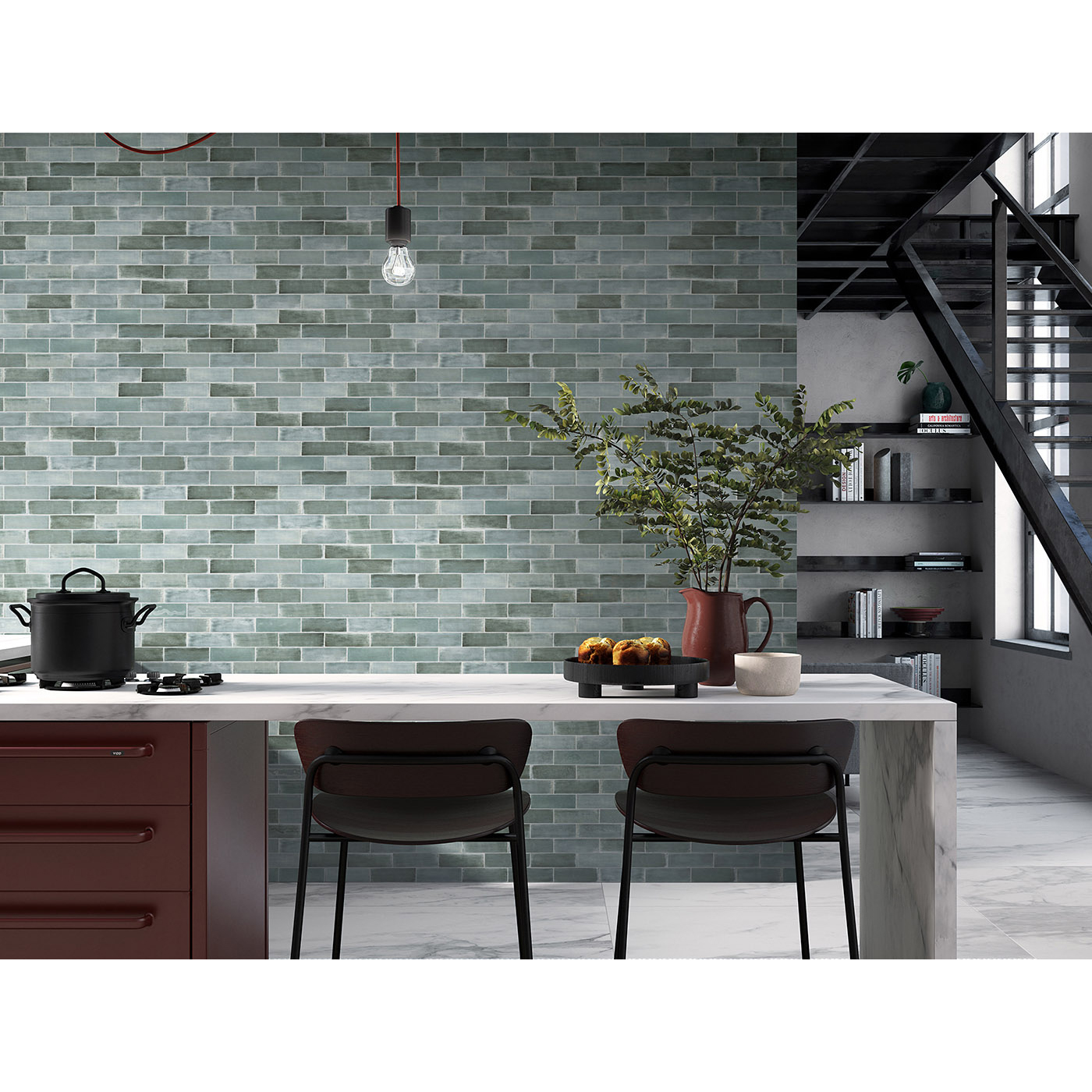 Kakel Lhådös Kitty Cityscape 5,2x16