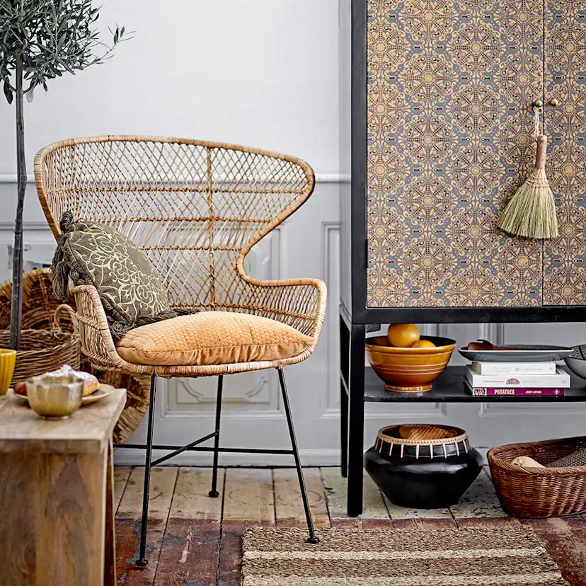 Loungestol Bloomingville Oudon