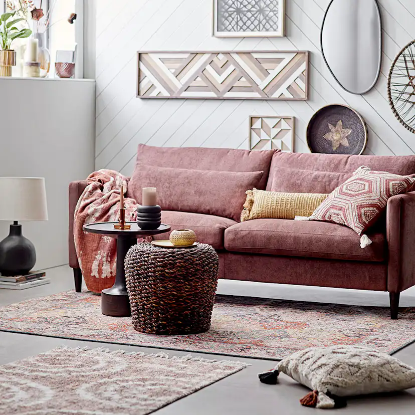 Bomullsmatta Bloomingville Dalina 150x215 cm