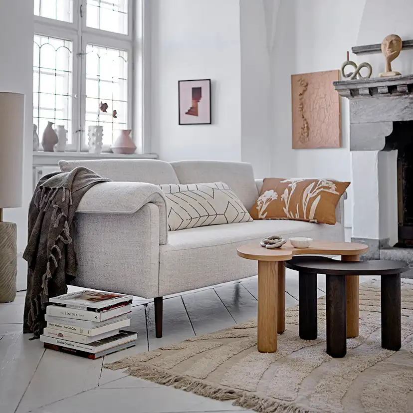 Bomullsmatta Bloomingville Elaine 150x210 cm