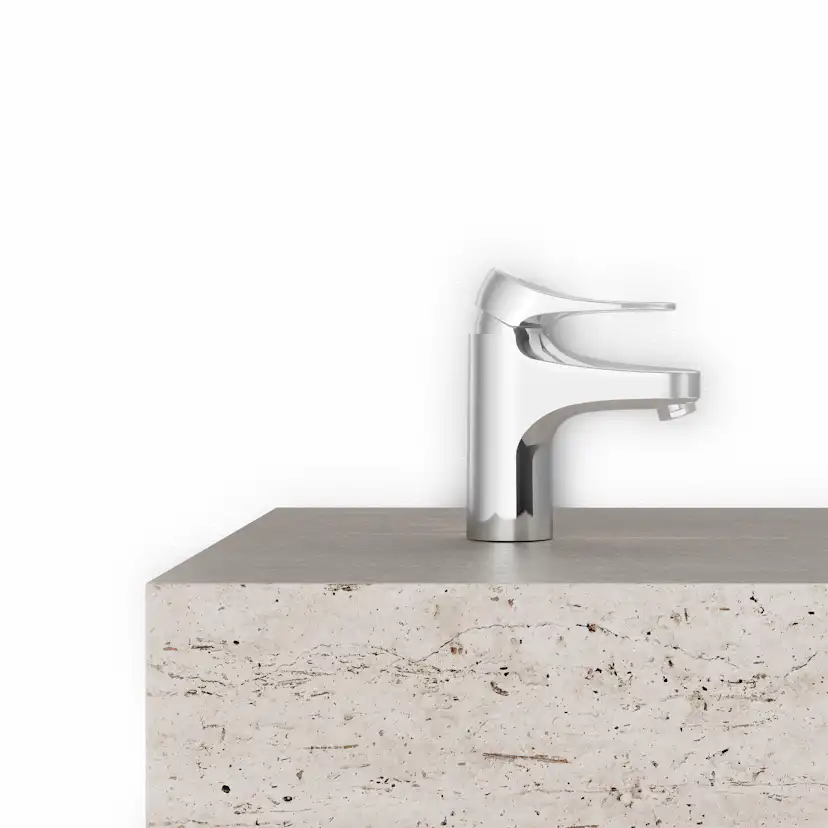 Tvättställsblandare FM Mattsson 9000XE Krom