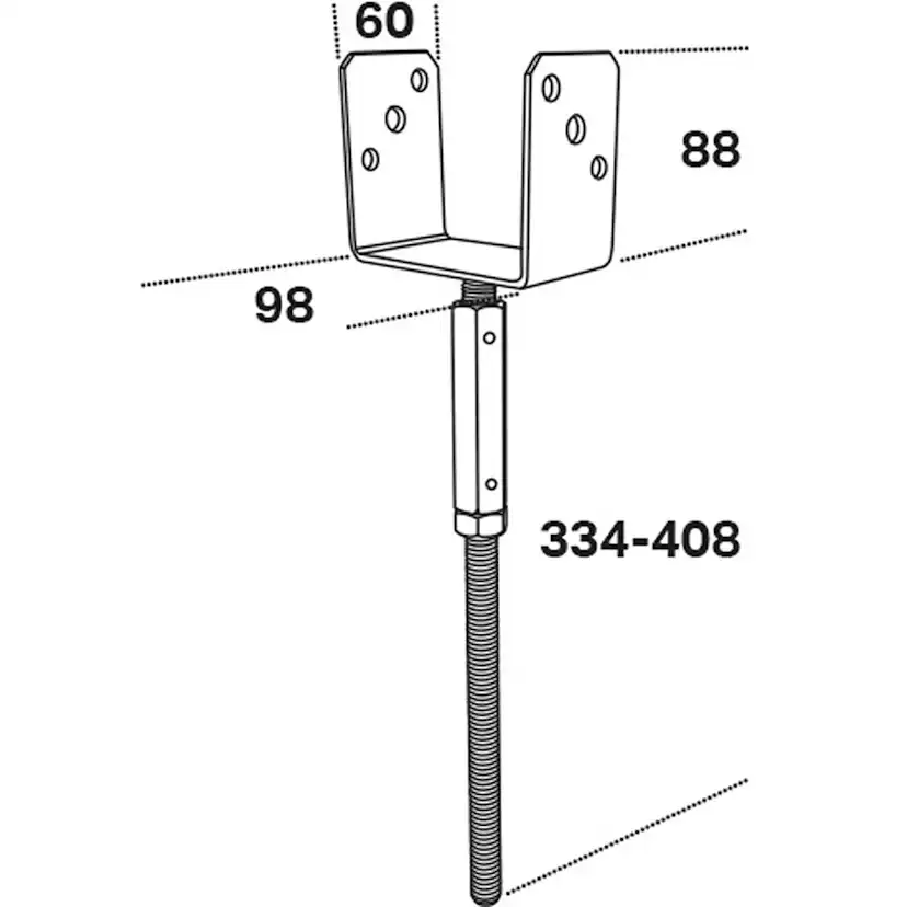 Stolphållare FAST CSAH