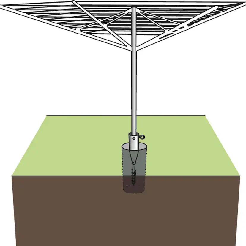 Jordskruv FAST GS 68x550