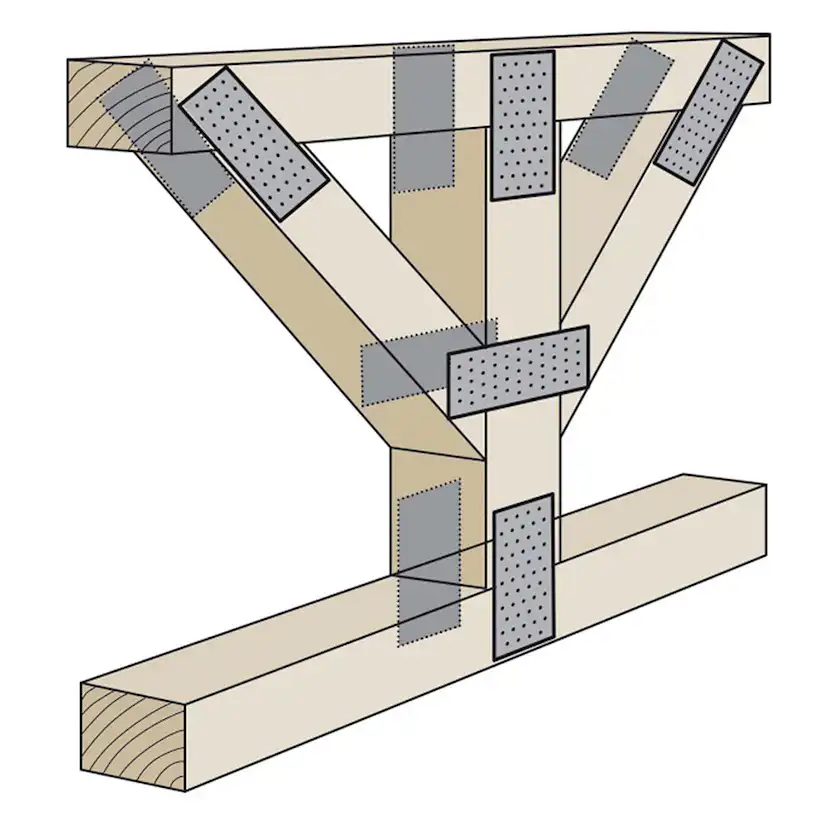 Hålplatta FAST HP Stål