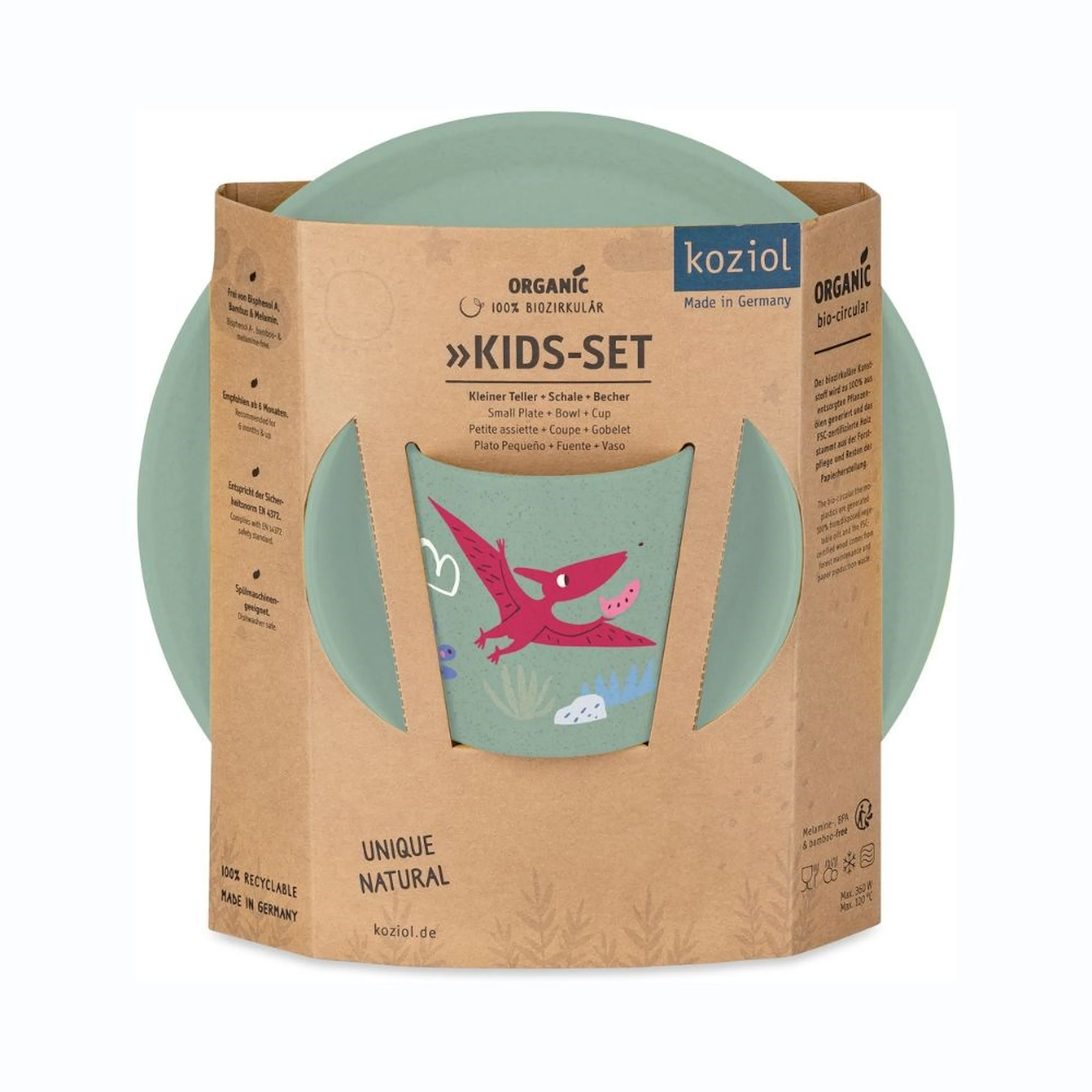 Barnservis Koziol Connect Dinosaurier