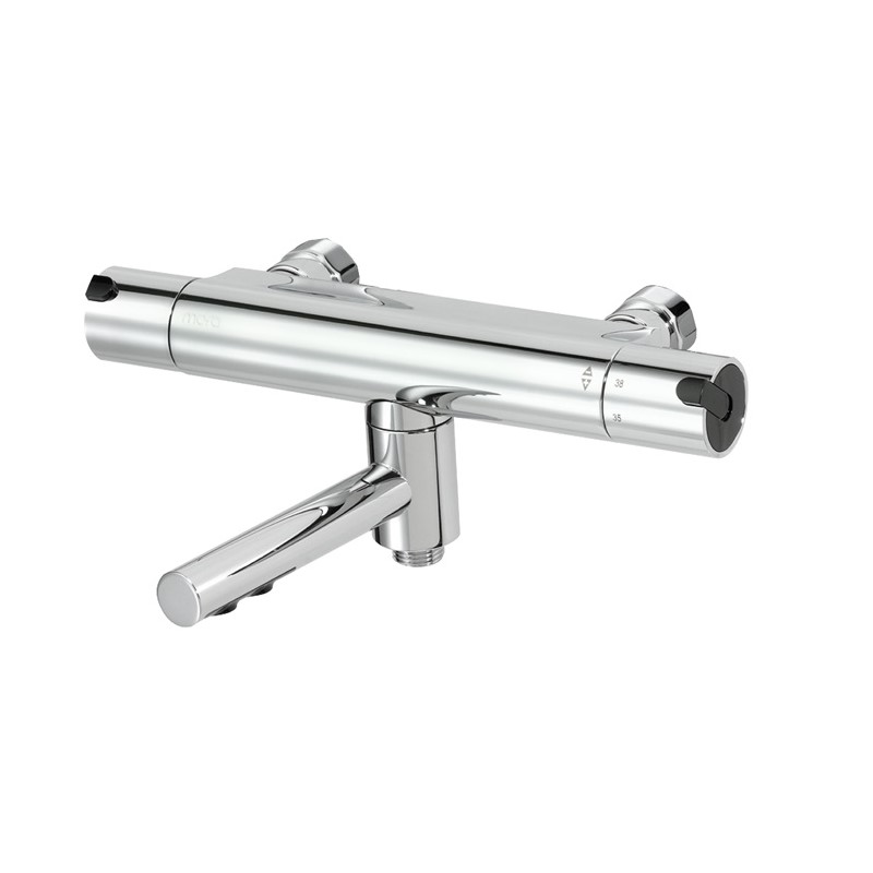 Badkarsblandare Mora Rexx T5 Krom/Svart