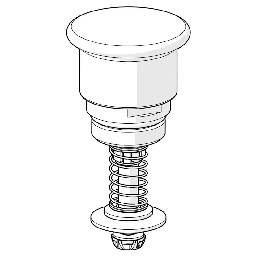 Dragknopp Oras Förkromad