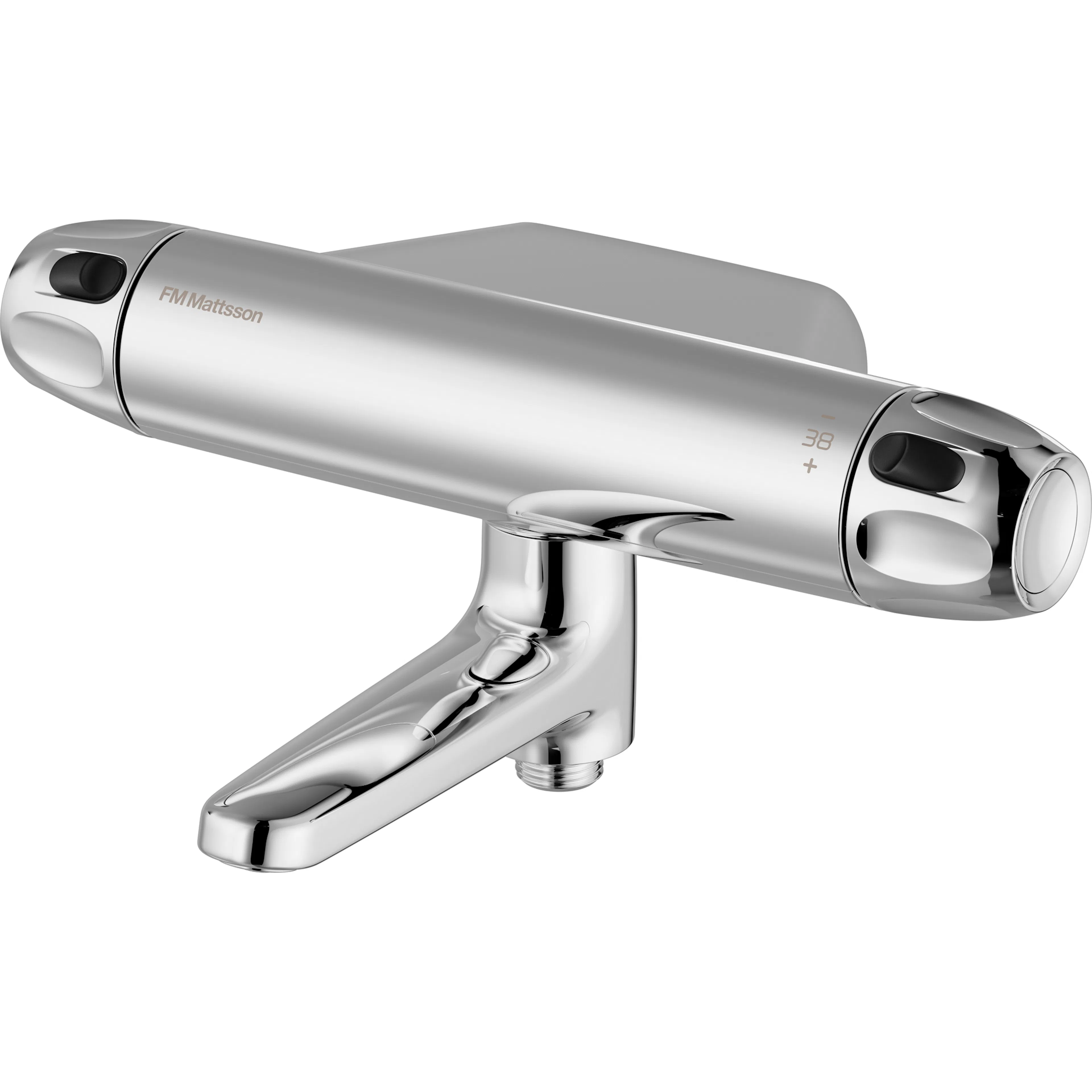 Badkarsblandare FM Mattsson 9000XE 40 cc med Inlopp Nedåt