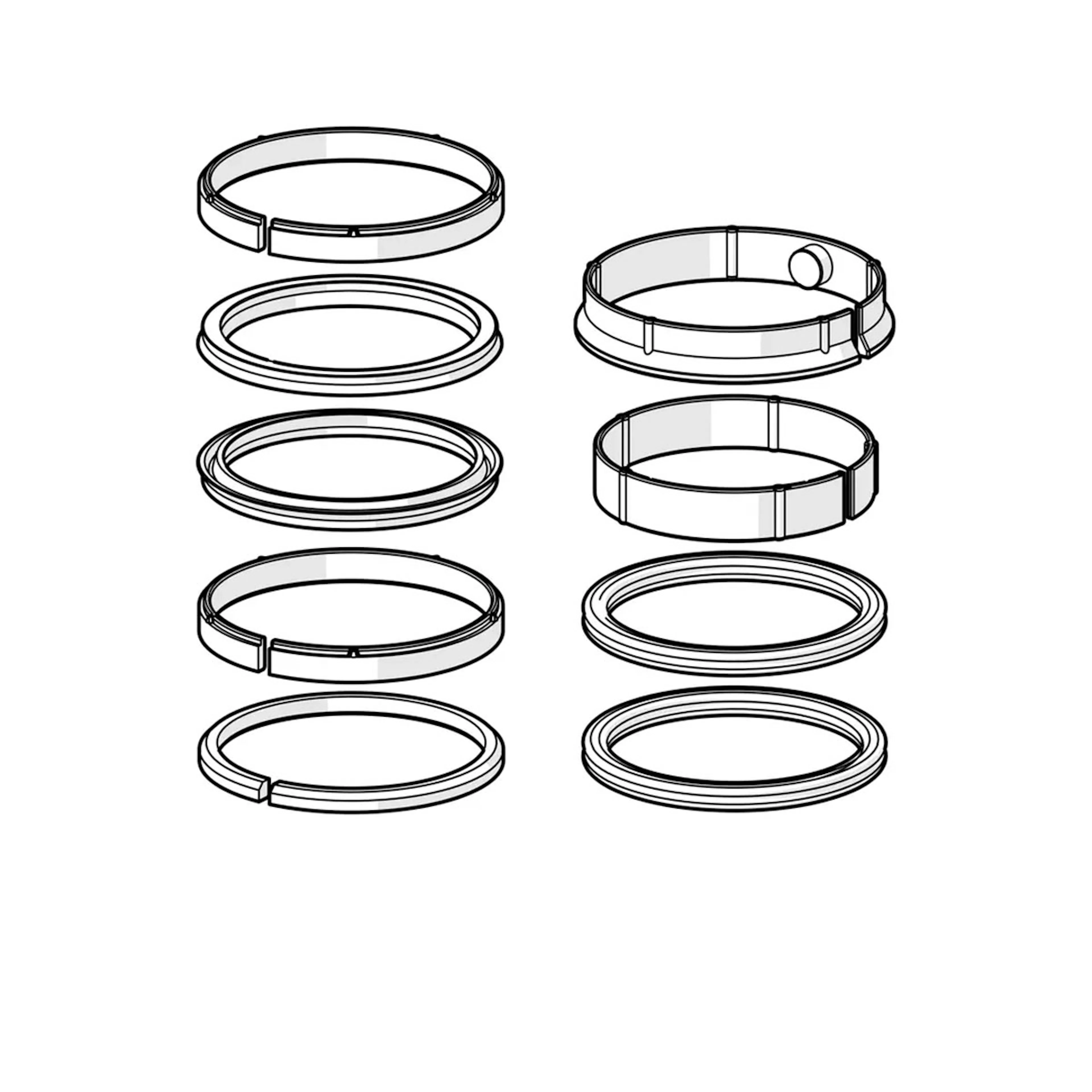 Packningssats Oras X-Ringar