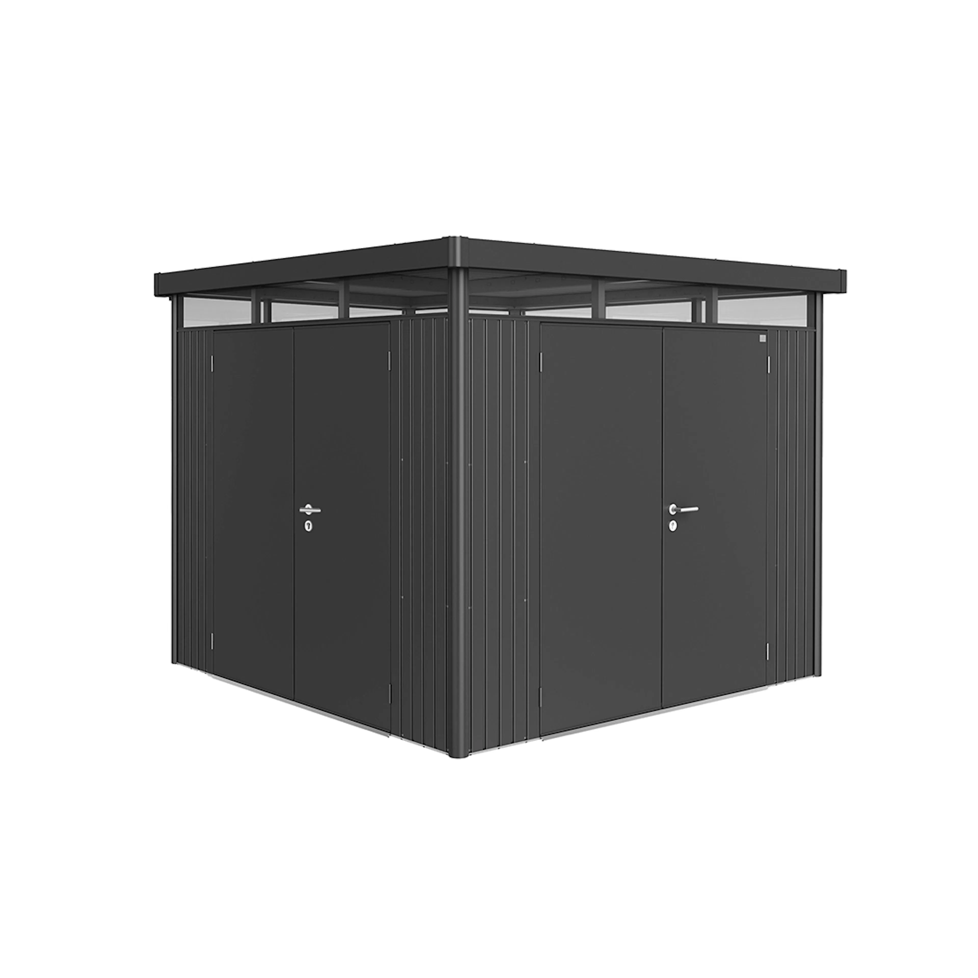 Extra Biohort Dubbeldörr Mörkgrå  Highline, Avantgarde, Panorama