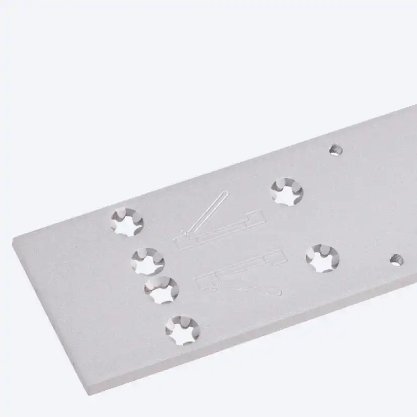 Monteringsplatta DormaKaba 8380 Silver F TS83