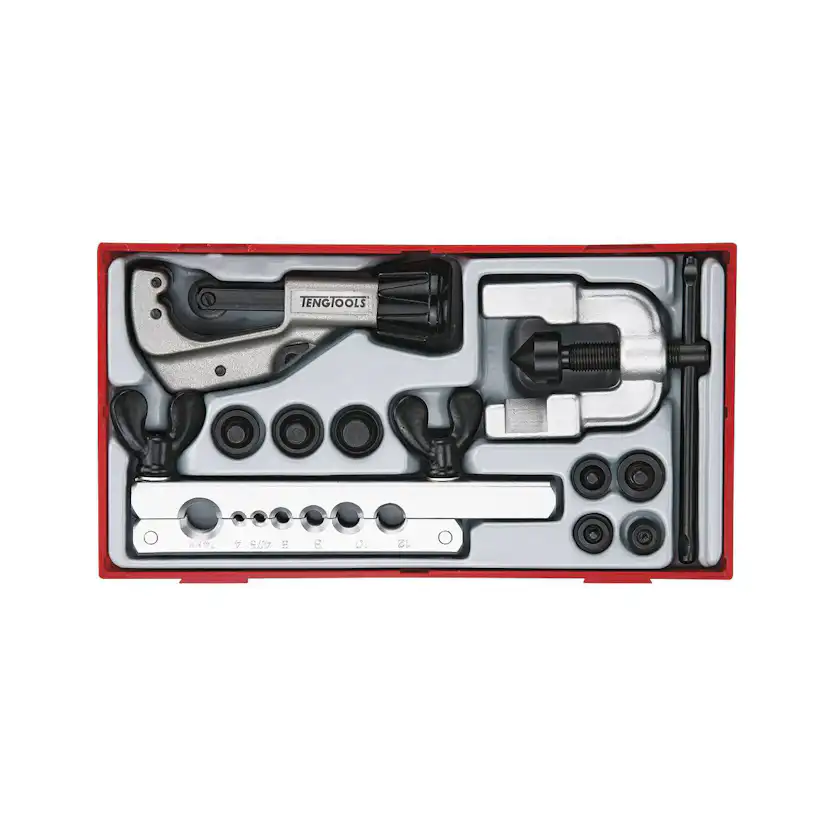 Rör/Flänsverktygssats 10 delar Teng Tools TTTF10