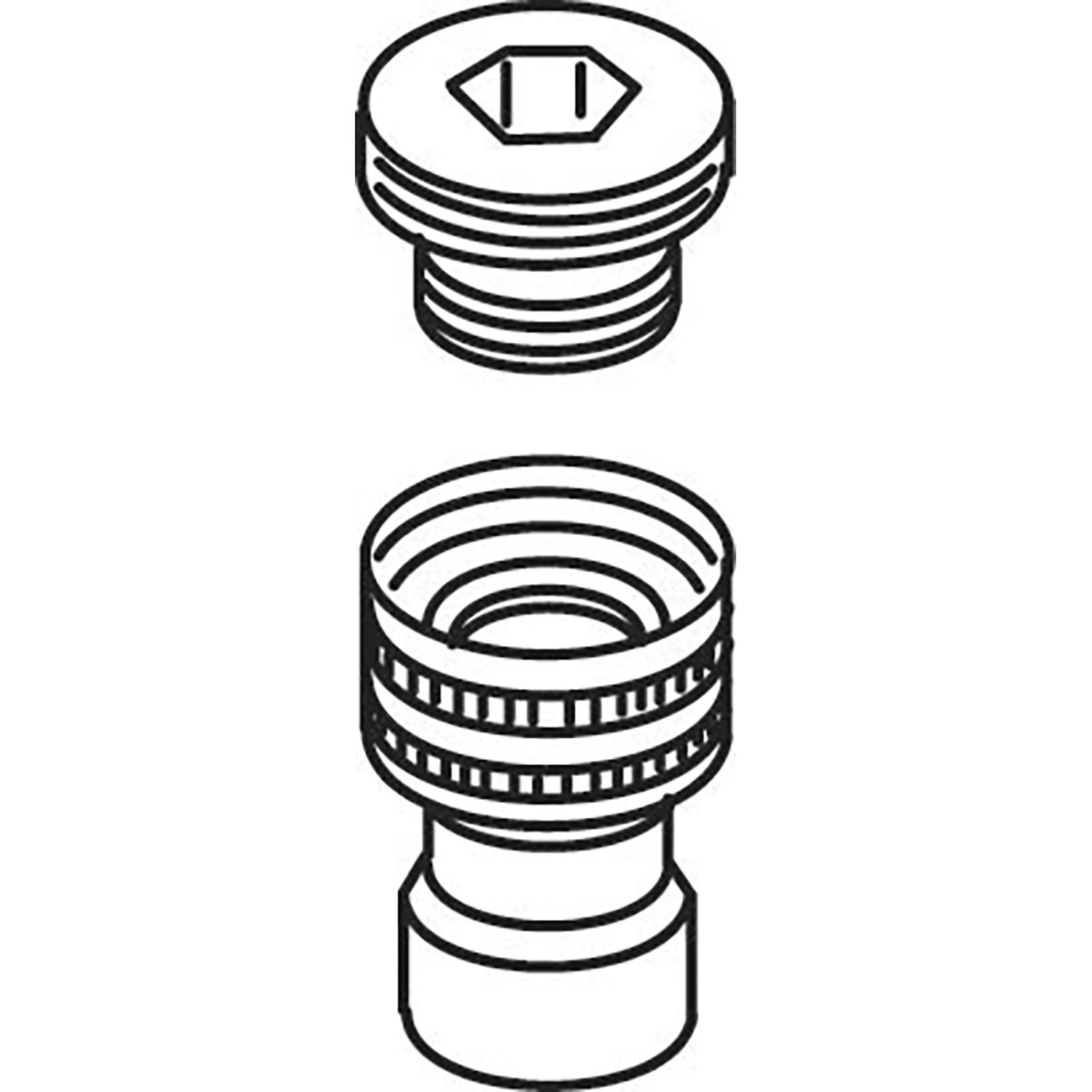 Övergångsnippel Oras För Snabbkoppling M28 x G15
