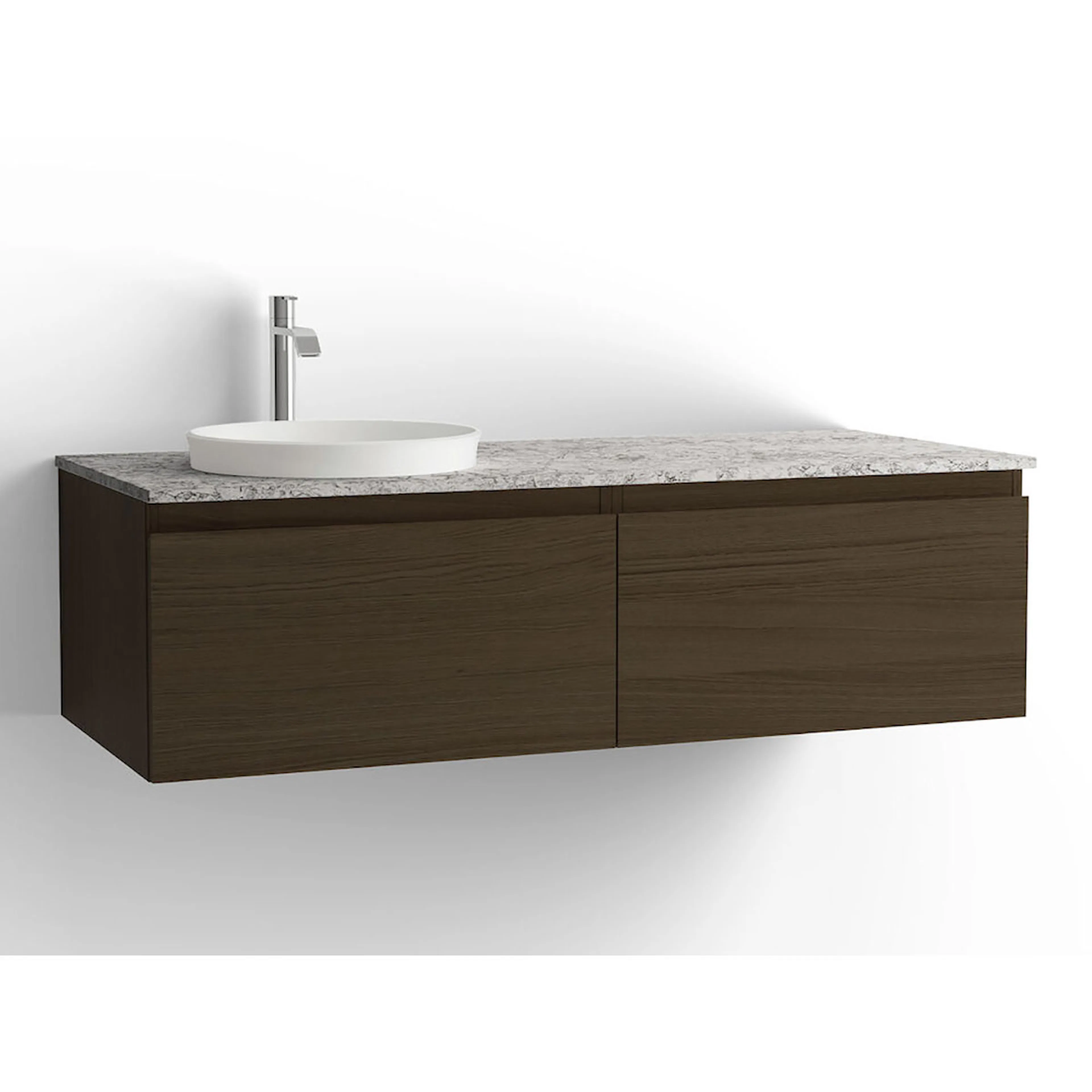 Tvättställsskåp Vedum Flow 1200 med 2 Lådor