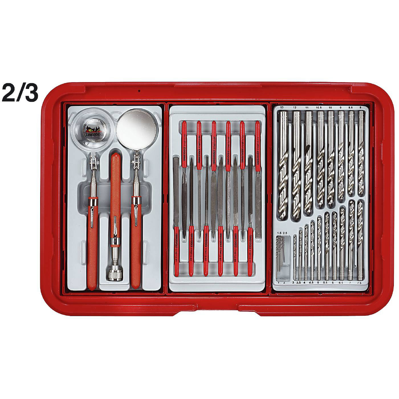 Serviceväska med verktygssats Teng Tools SC02