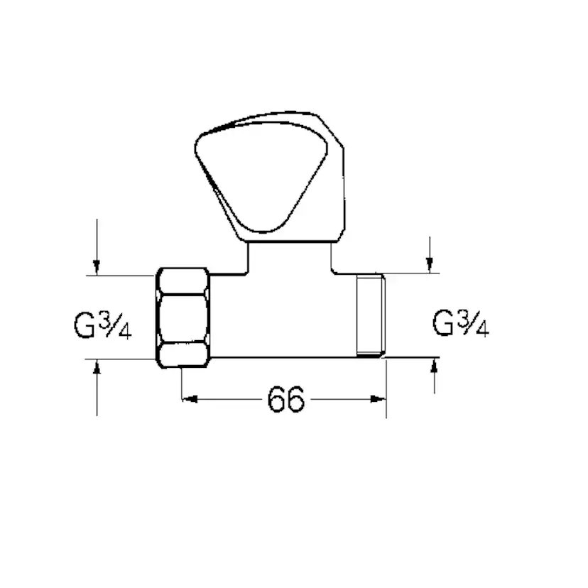 Avstängningsventil Grohe Atlanta G20