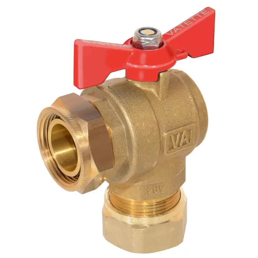 Kulventil Vatette 22xG20 Vinkel Löp