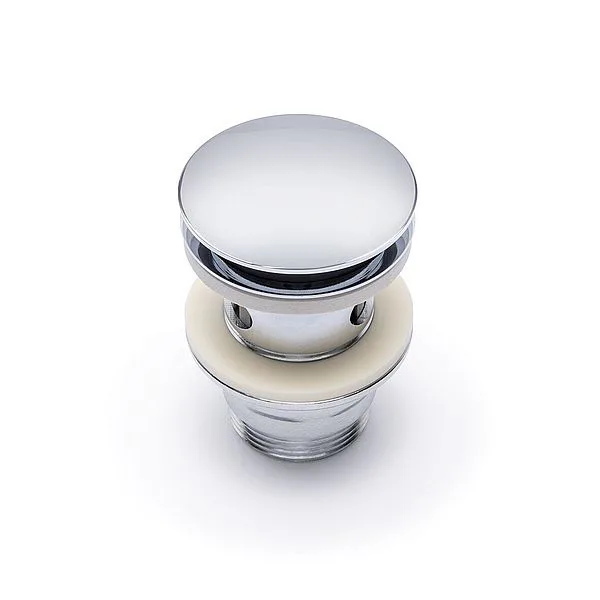 PUM-bottenventil Purus med Bräddavlopp G32 Krom