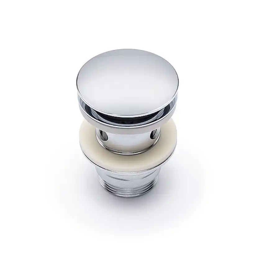 PUM-bottenventil Purus med Bräddavlopp G32 Krom