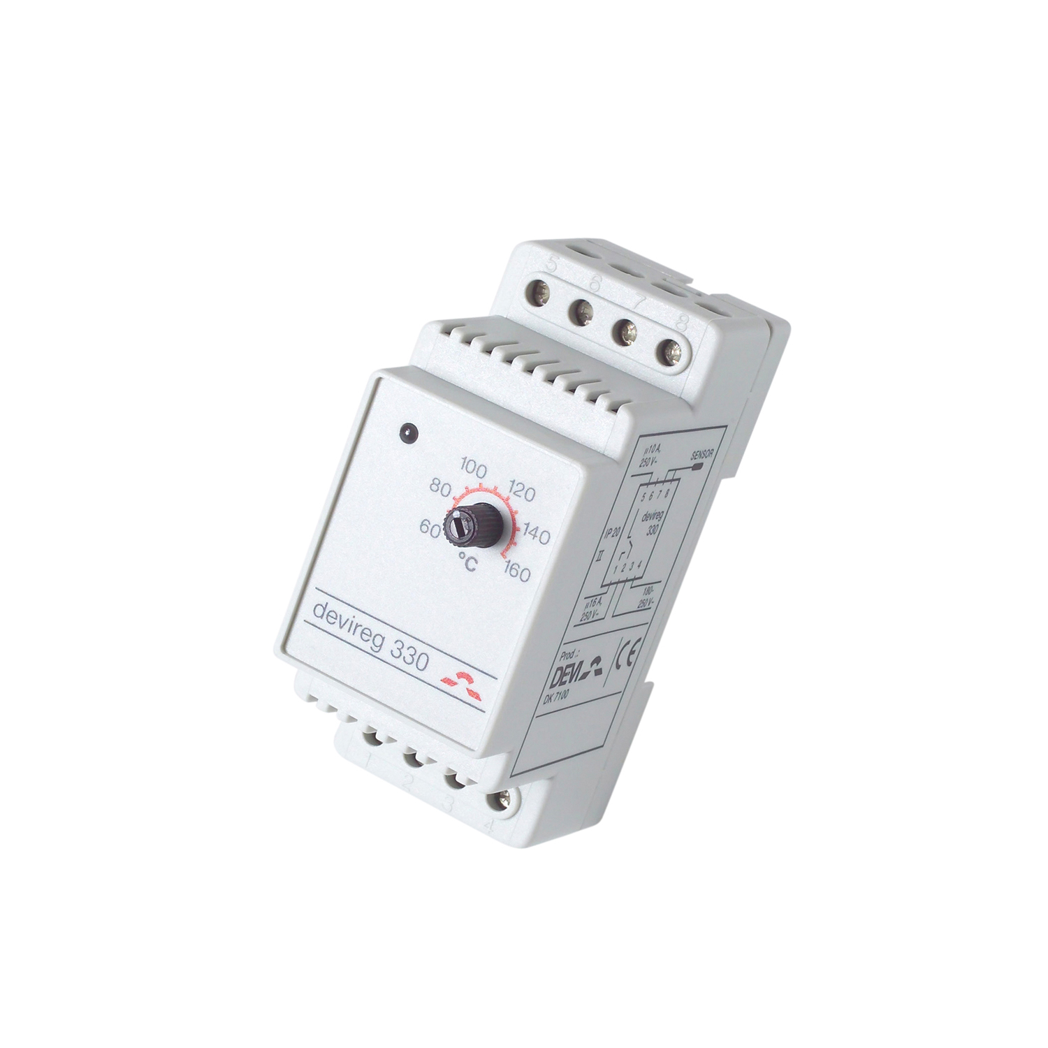 Termostat DEVI +60-+160 C