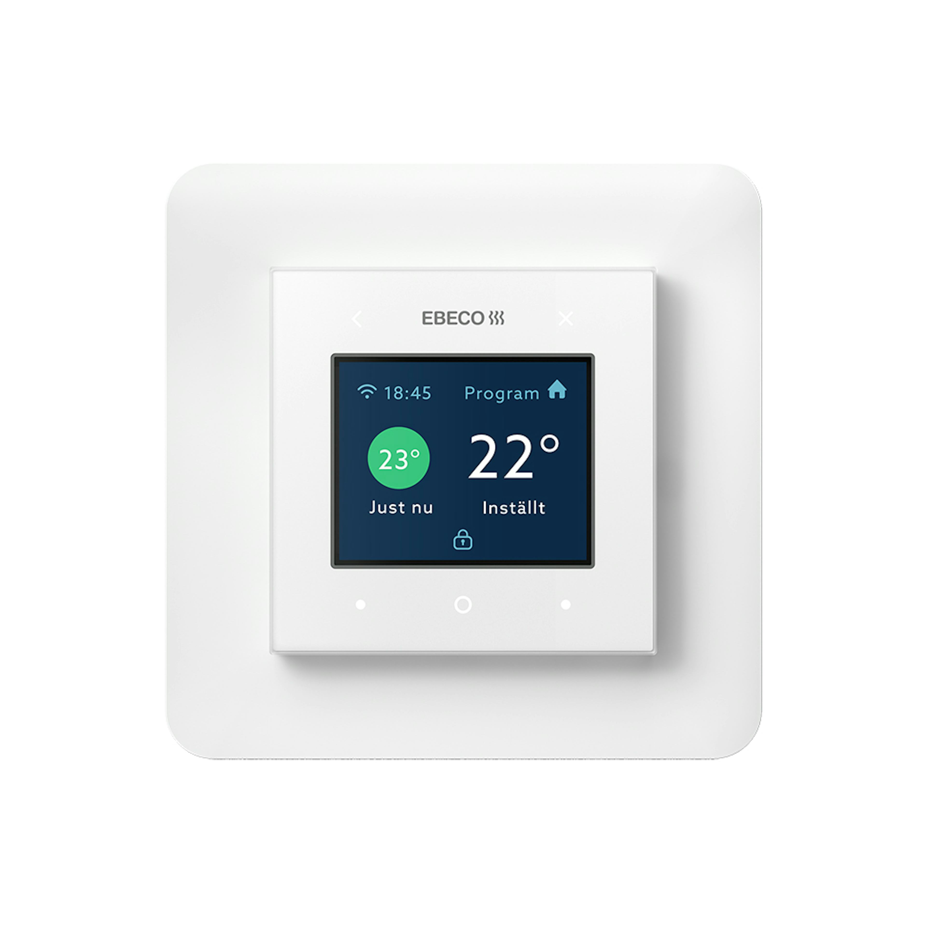 Termostat Ebeco EB-Therm 500 Wifi-Ansluten Golvvärmetermostat
