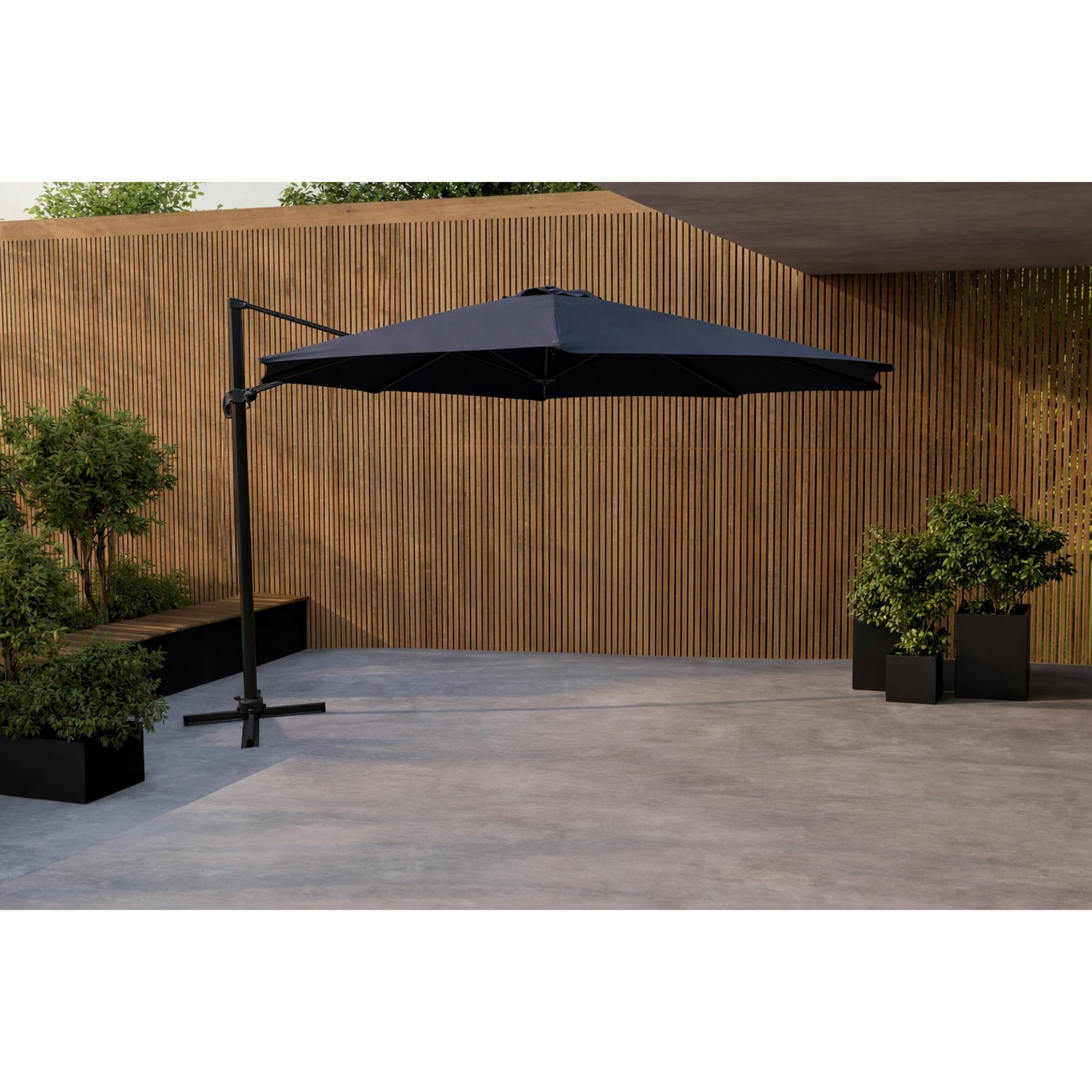 Hängparasoll Venture Home Leeds Runt Ø 350 cm