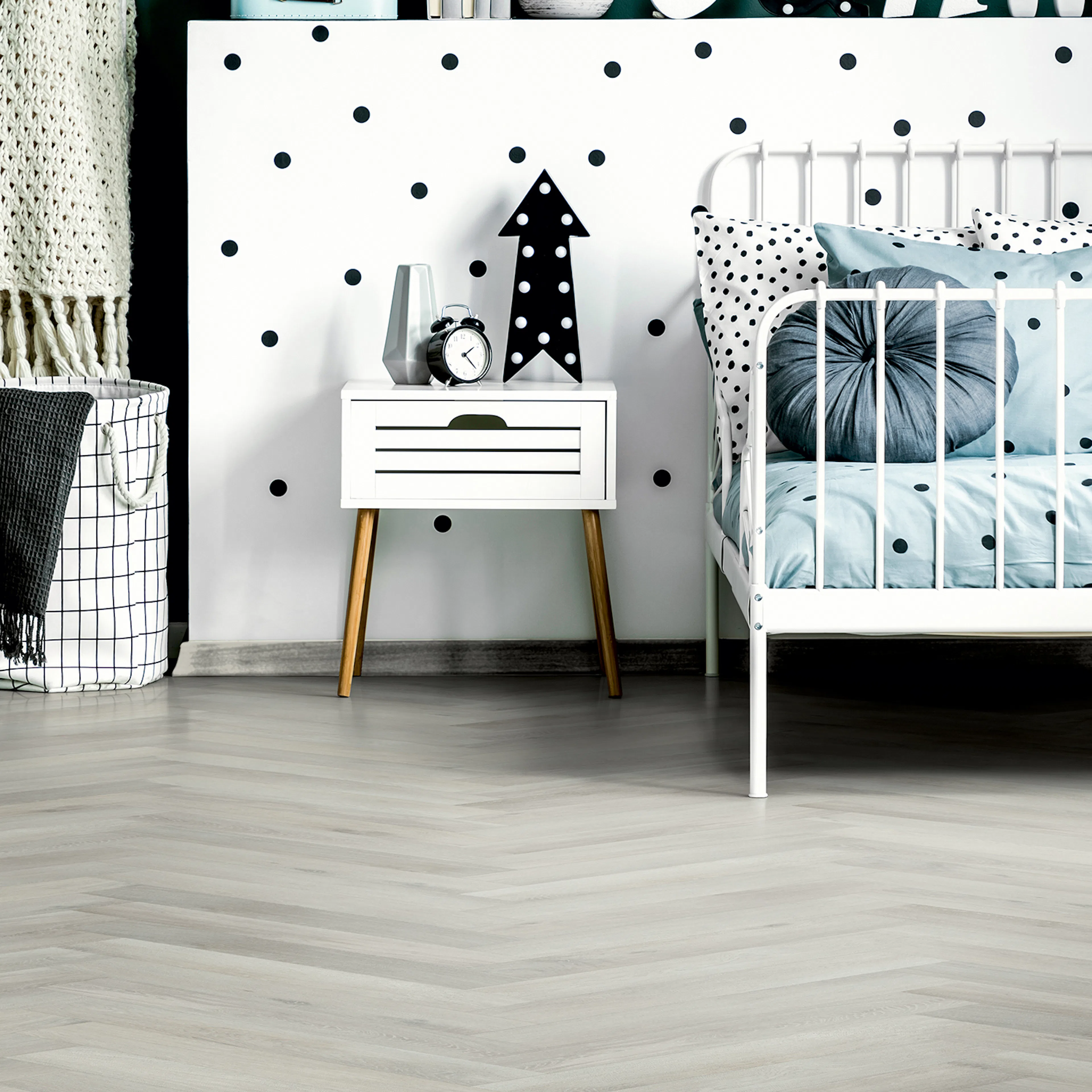 Vinylgolv Aspecta Contours Multilayer 0,55 Iconic Oak Prespa Herringbone
