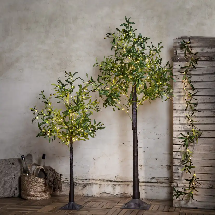 Dekorationstrad Star Trading Olivec Träd LV