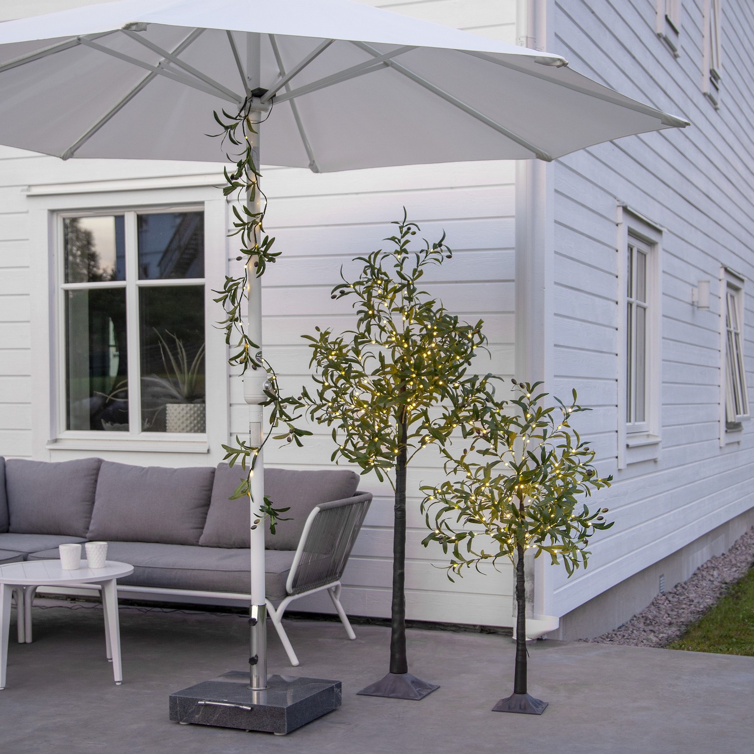 Dekorationstrad Star Trading Olivec Träd LV