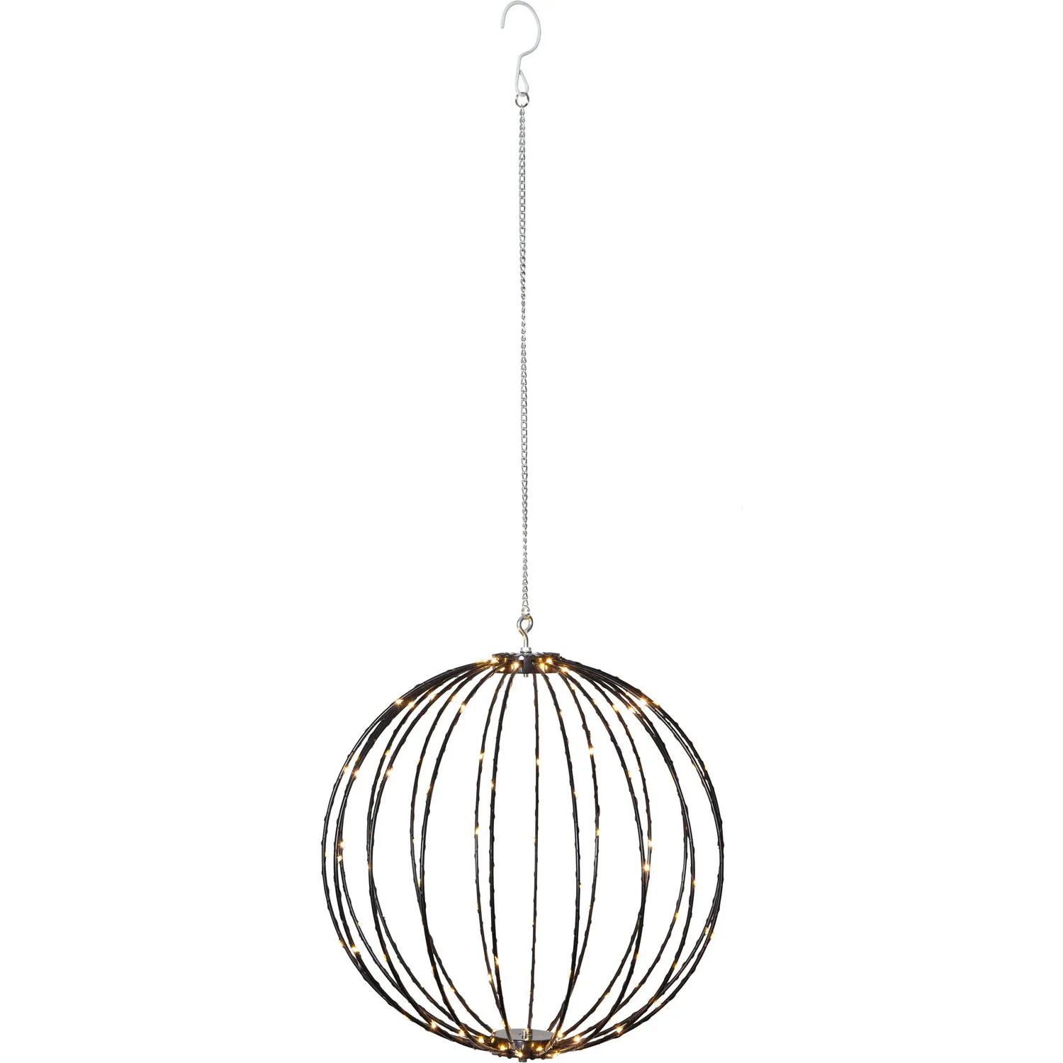 Hängande Dekoration Star Trading Klot Mounty Svart