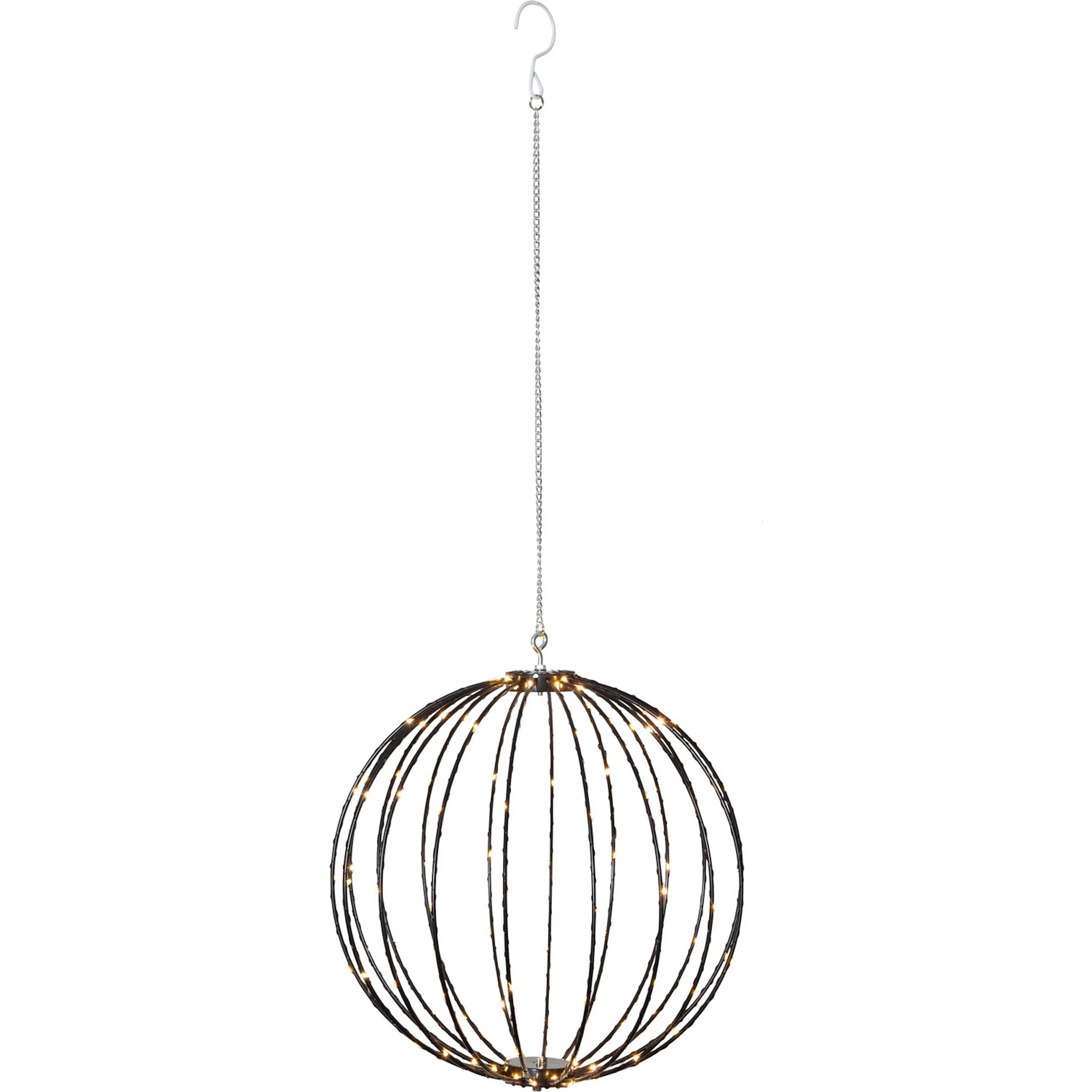 Hängande Dekoration Star Trading Klot Mounty Svart