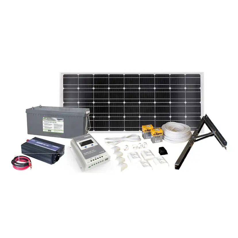 Solpanelspaket Sunwind Max Power 100W
