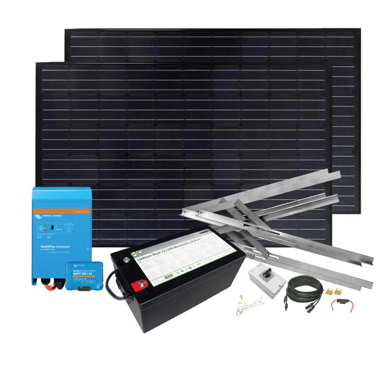 Kraftpaket Sunwind Litium Heat+ 1600 3,8kWh