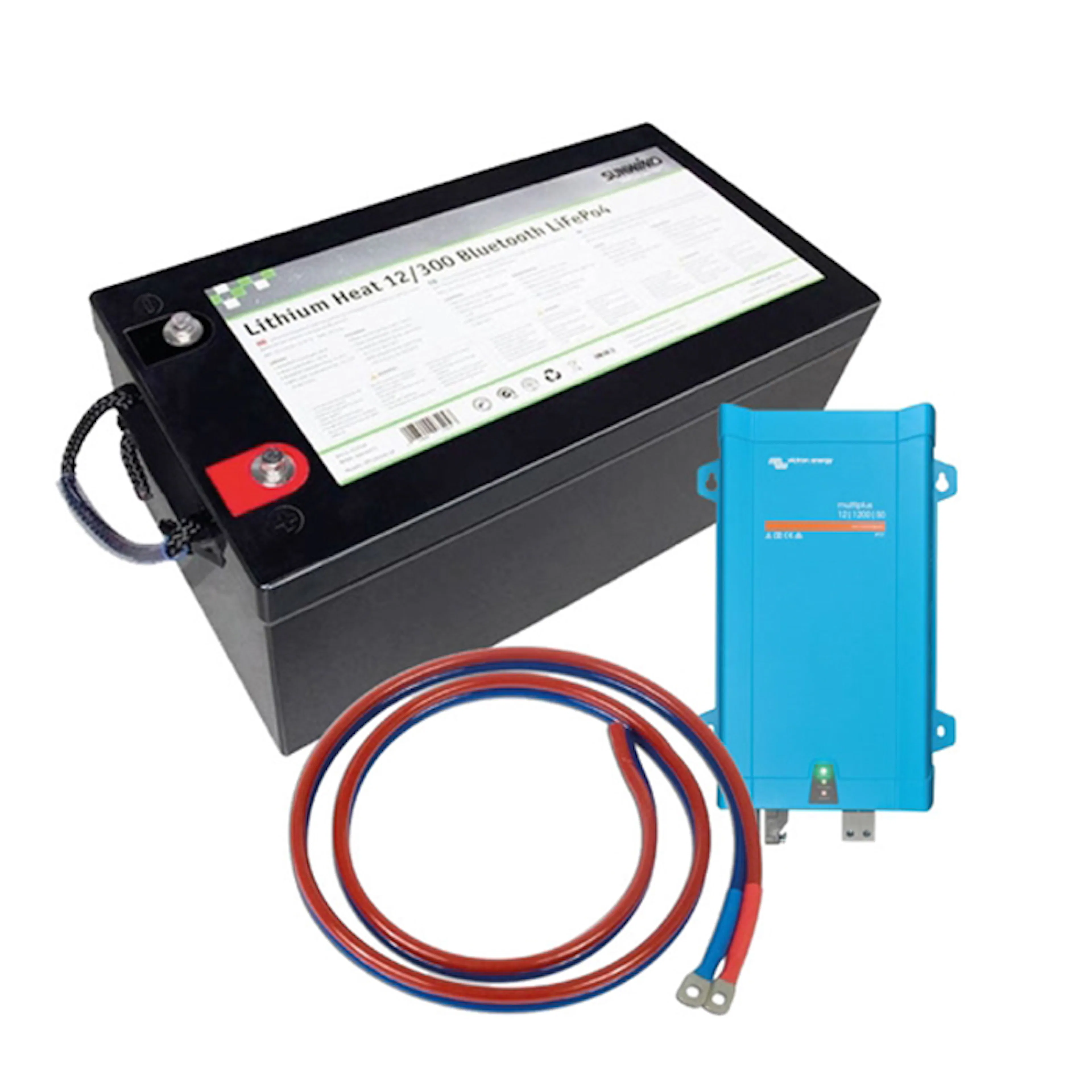 Nödströmsanläggning Sunwind 3,8 kWh Litium