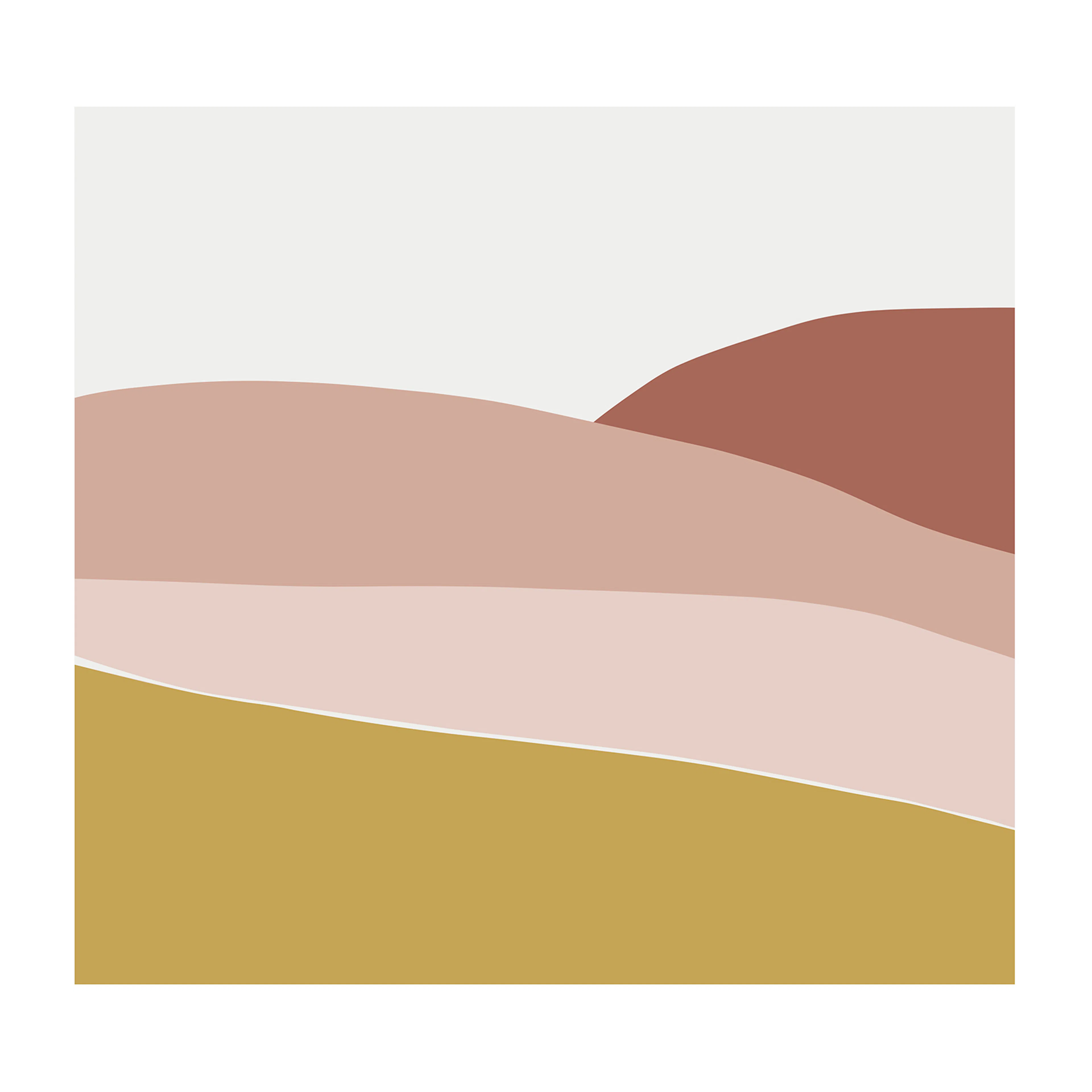 Tapet Little Dutch Horizon Rosa