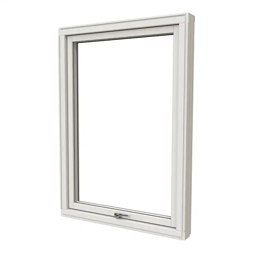 Vridfönster NorDan NTech 3-Glas Aluminium Lagerfört
