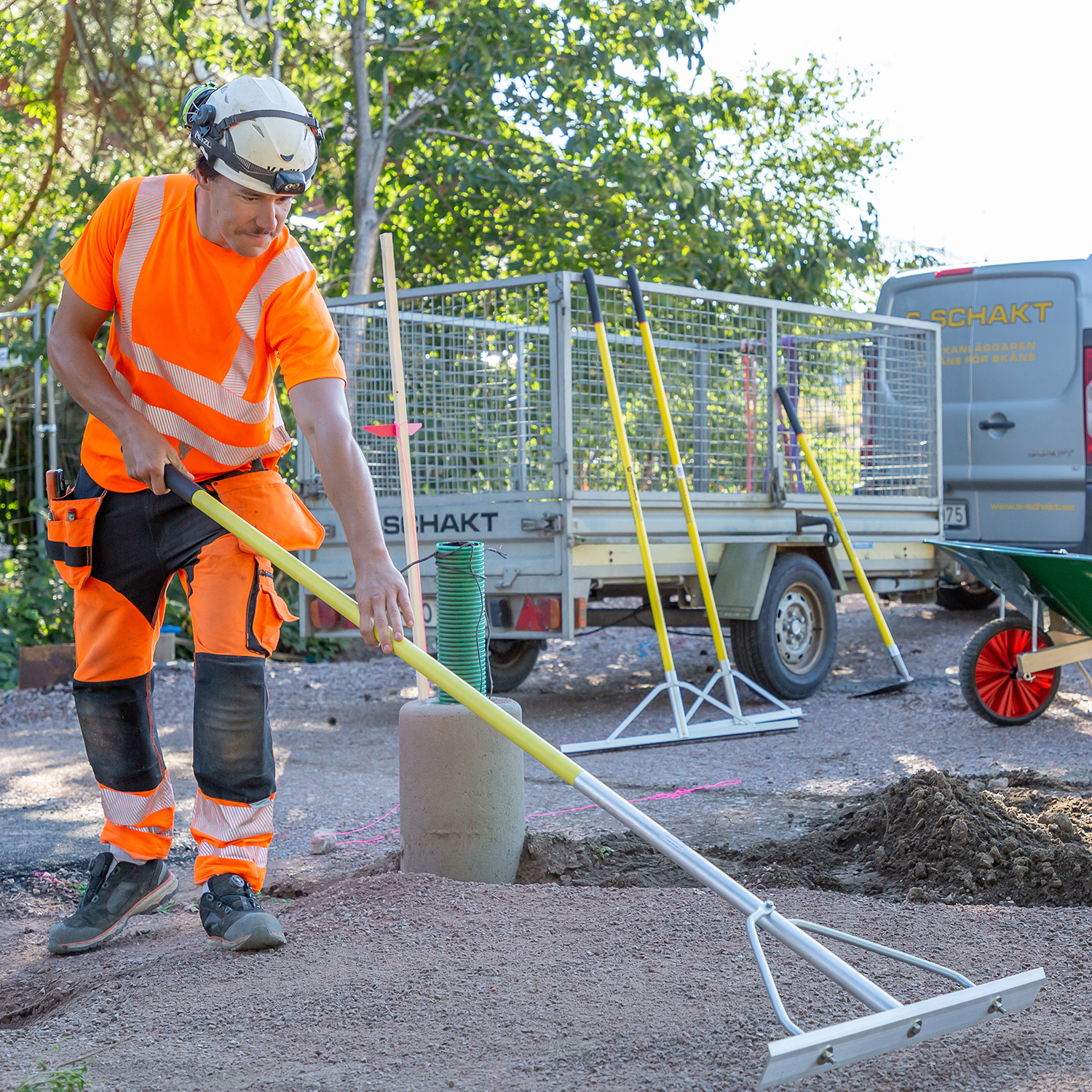 Skaft Hörby Bruk Till Asfaltsraka