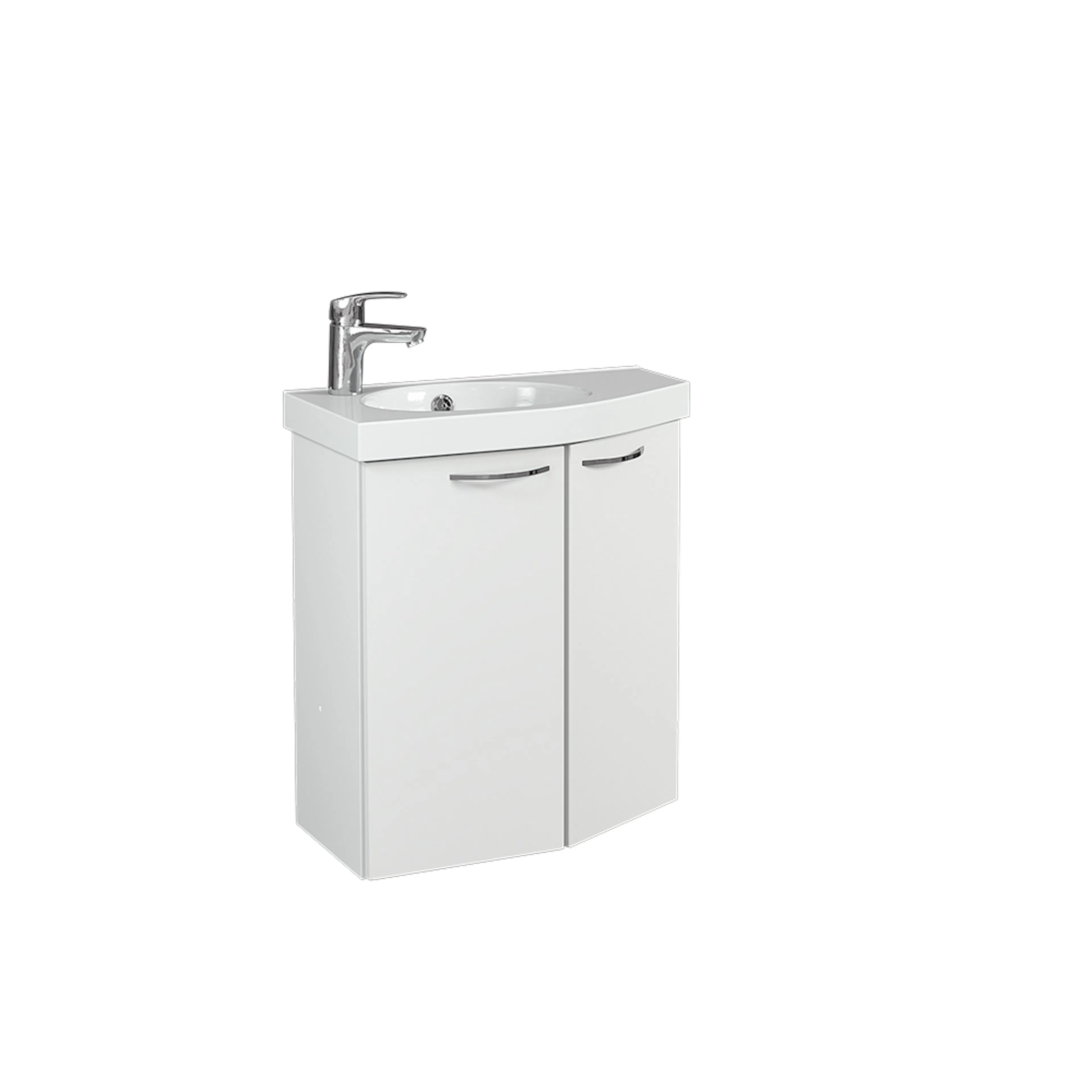 Tvättställsskåp Temal Mondo med Tvättställ och 2 Luckor