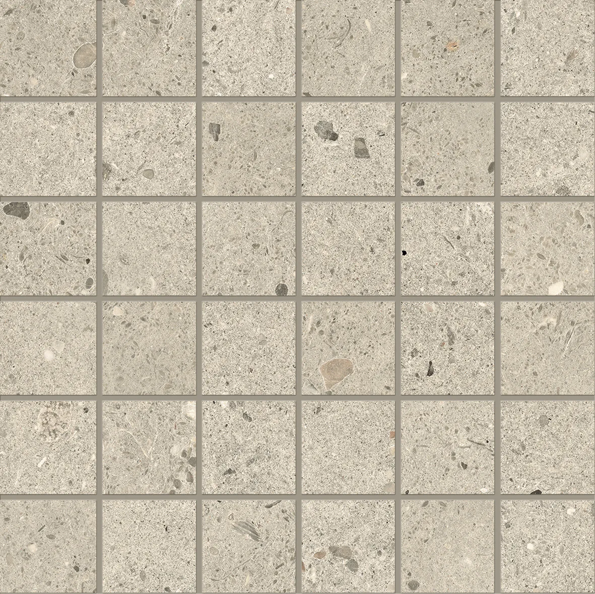 Mosaik Lhådös Slite Beige mosaik 5x5 cm